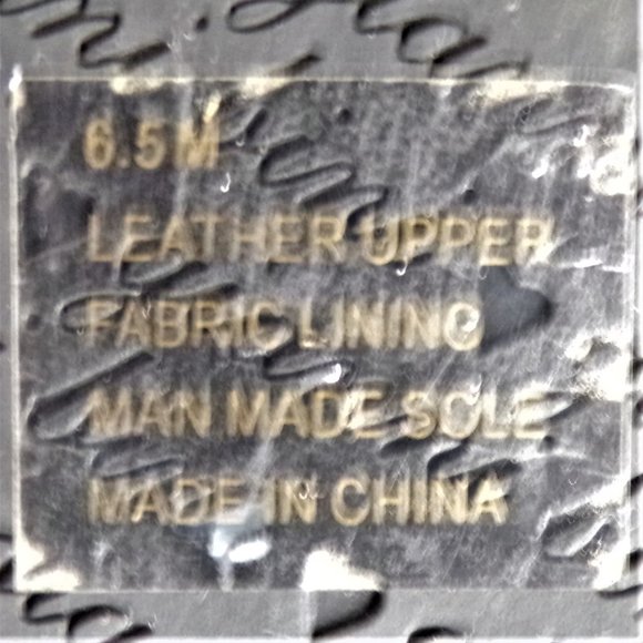 GIANNI BINI size 6.5M black suede low-rise flat-heel slouch boots metal studding - Picture 13 of 13